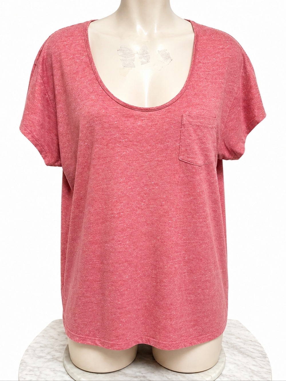 The North Face Pink Pocket Tee Women’s Lightweight Short Sleeve Casual Outdoors - Picture 2 of 5